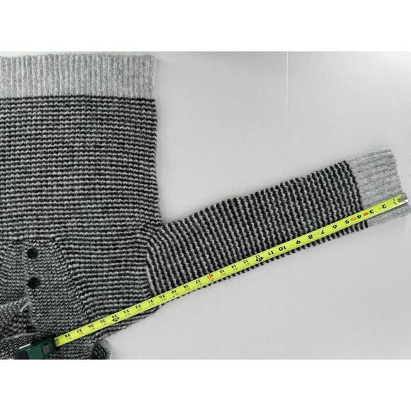 Banana Republic Sweater Sz XS Johnny Collar Wool Striped Preppy Old Money - Picture 13 of 14